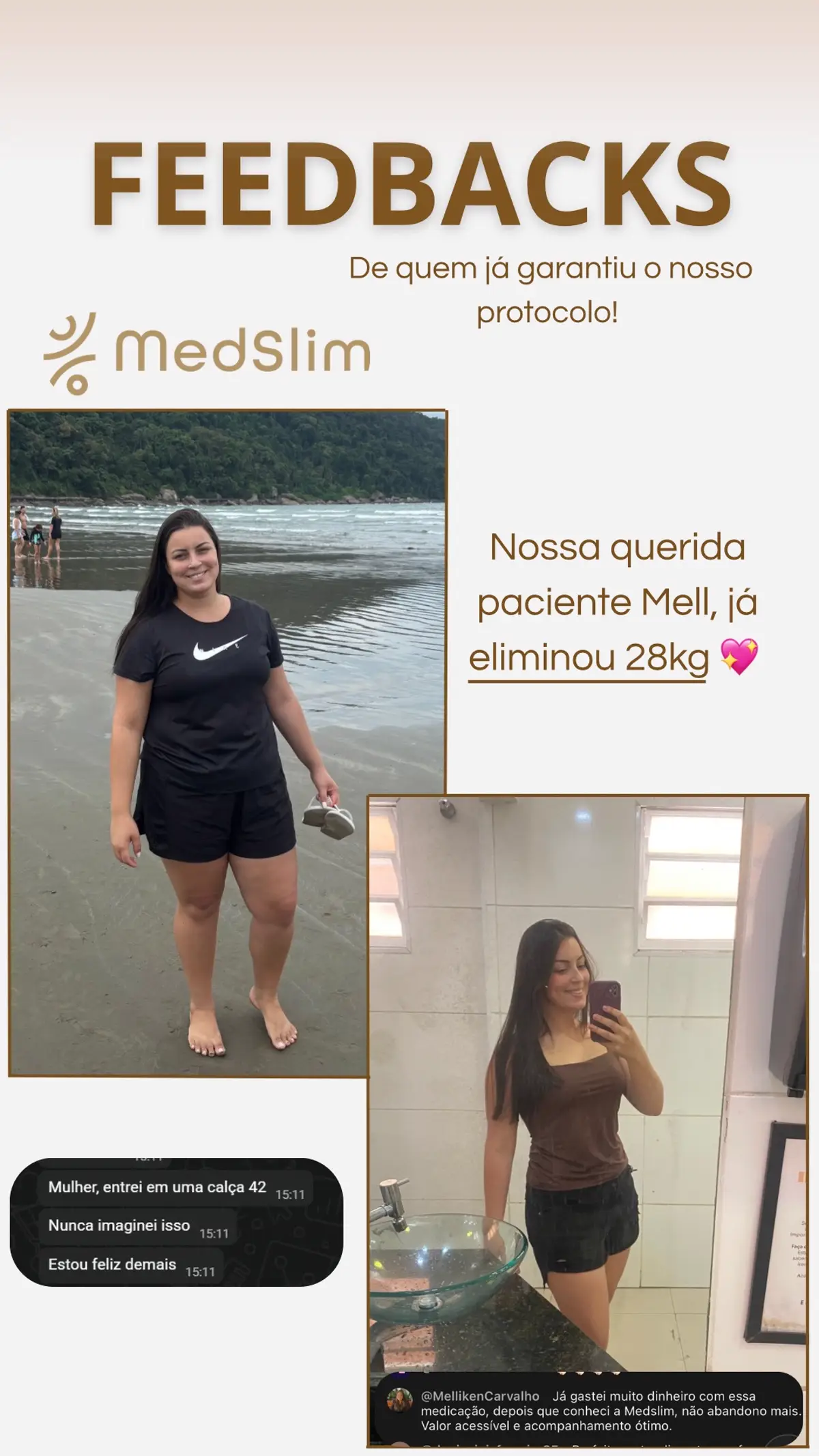 Mell Carvalho - história real MedTrue